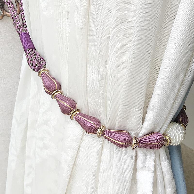 

Curtain Hanging Balls, Curtain Accessories Accessories, Accessories Hooks, and A Pair of Tied Curtain Decorations 2PCS