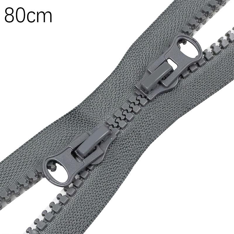 Cerniera in resina con cursore singolo/doppio, cerniere bidirezionali, giacche, cappotti, cerniere lunghe, fai da te, borse, indumenti, accessori per cucire