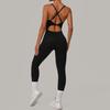 Mergansa Chicken Heart Collar Adjustable Button onesie Cross Waist Hip Lift Sports Yoga Tights