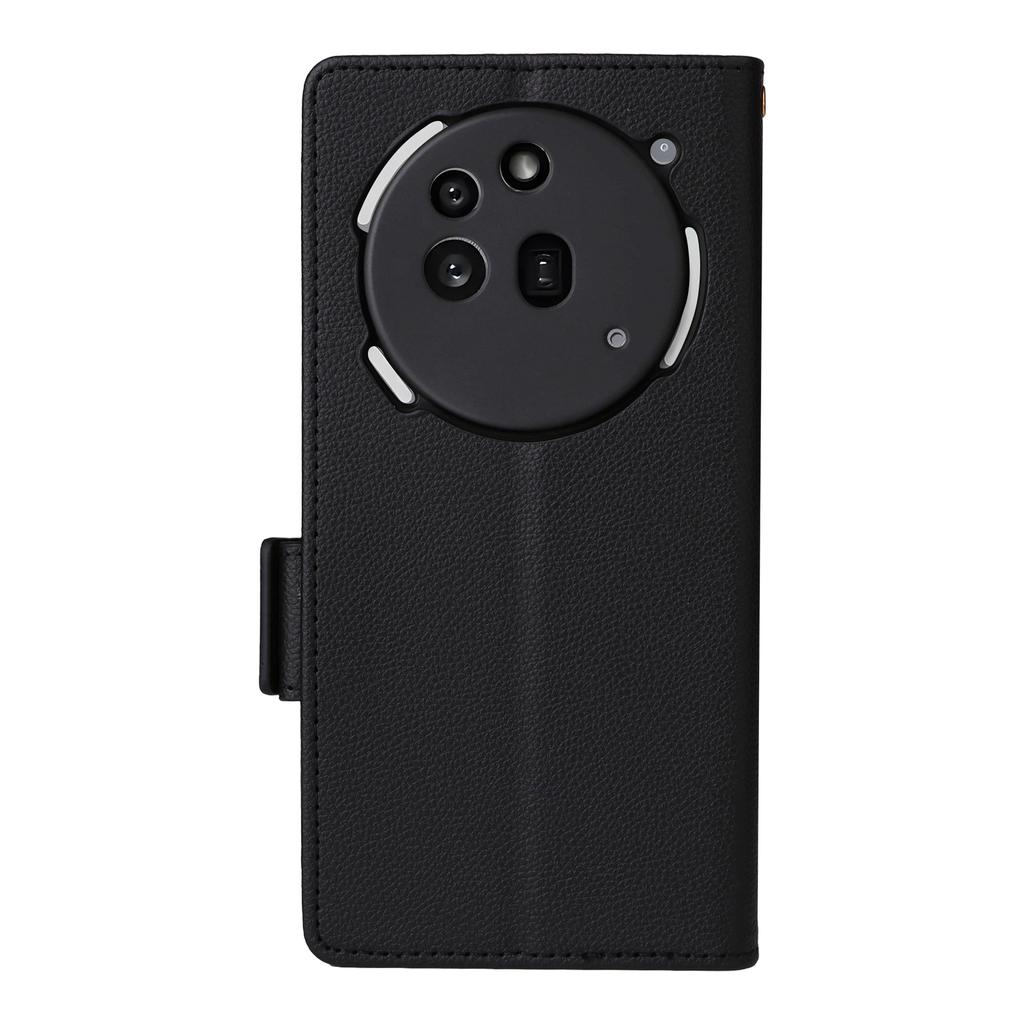 For Nothing Phone (3a) Pro Case with Wrist Strap Litchi Texture PU Leather Wallet Phone Cover