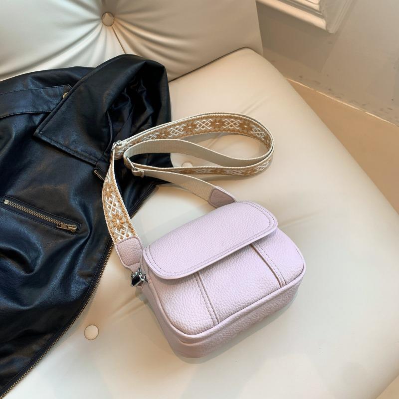 New simple women's multi-layer small square bag student mobile phone versatile shoulder messenger bag