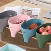 Multifunctional Sink Filter Basket Kitchen Food Strainer Dishcloth Holder Elephant Shape Drain Basket Sponge Holder