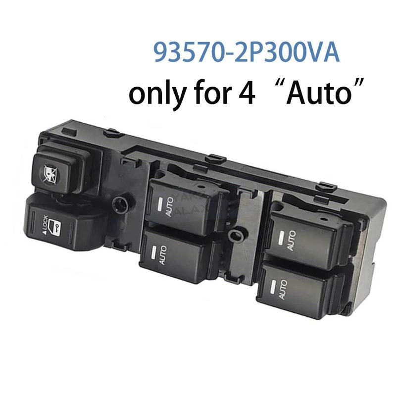 93570-2P300VA for KIA Sorento 2009 2010 2011 2012 2013 2014 20P LHD Electric Power Window Control Switch Button 93570-2P300