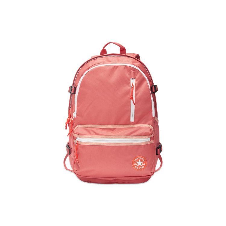 Converse Straight Edge Backpack Large Capacity Zipper Polyester Backpack Unisex Backpack Quartz-Pink 10021019664 Quartz Pink
