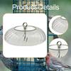 Baffle for Bird Feeders Chewproof 9.84'' Dome Cover Weather Protective Patio