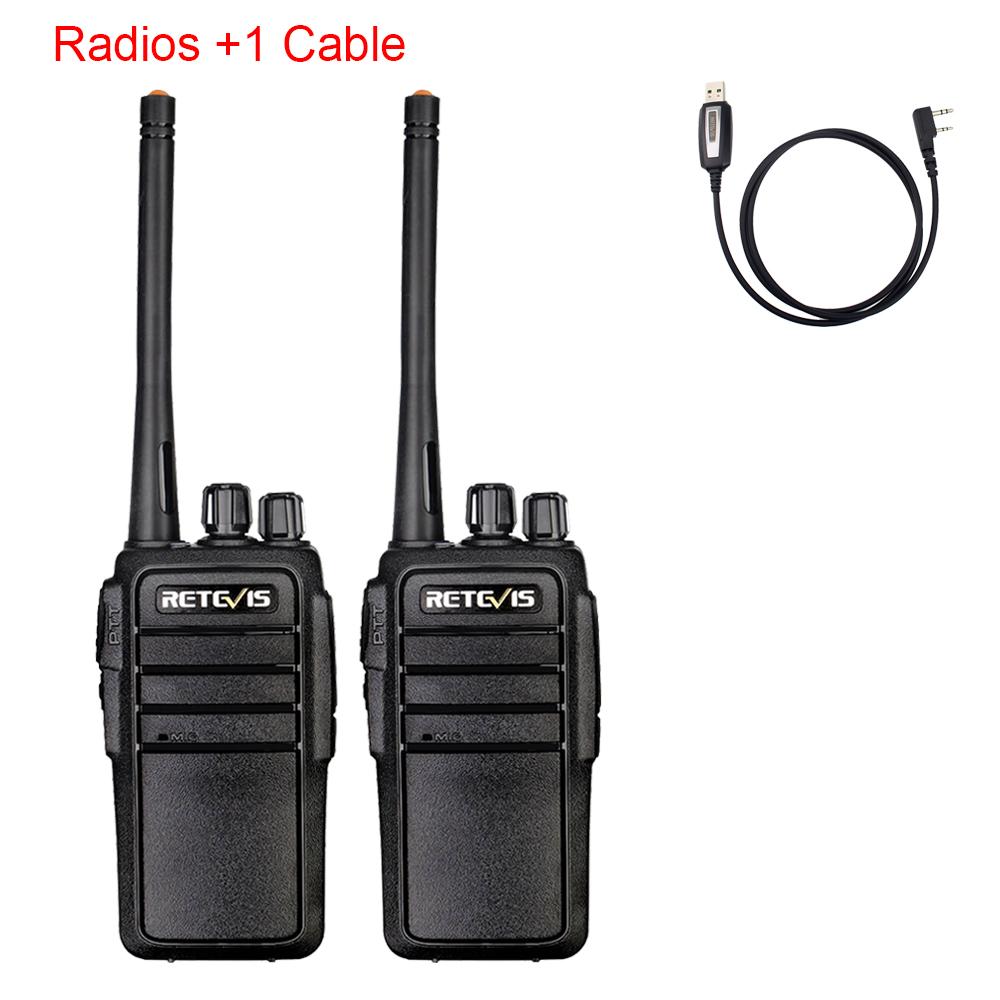 Rt21v Vhf Walkie Talkie 2w Große Reichweite Lizenzfrei Vhf Radio Murs 5 Kanäle USB-Ladegerät Zweiwegradio für Outdoor-Aktivitäten Alarm Vox