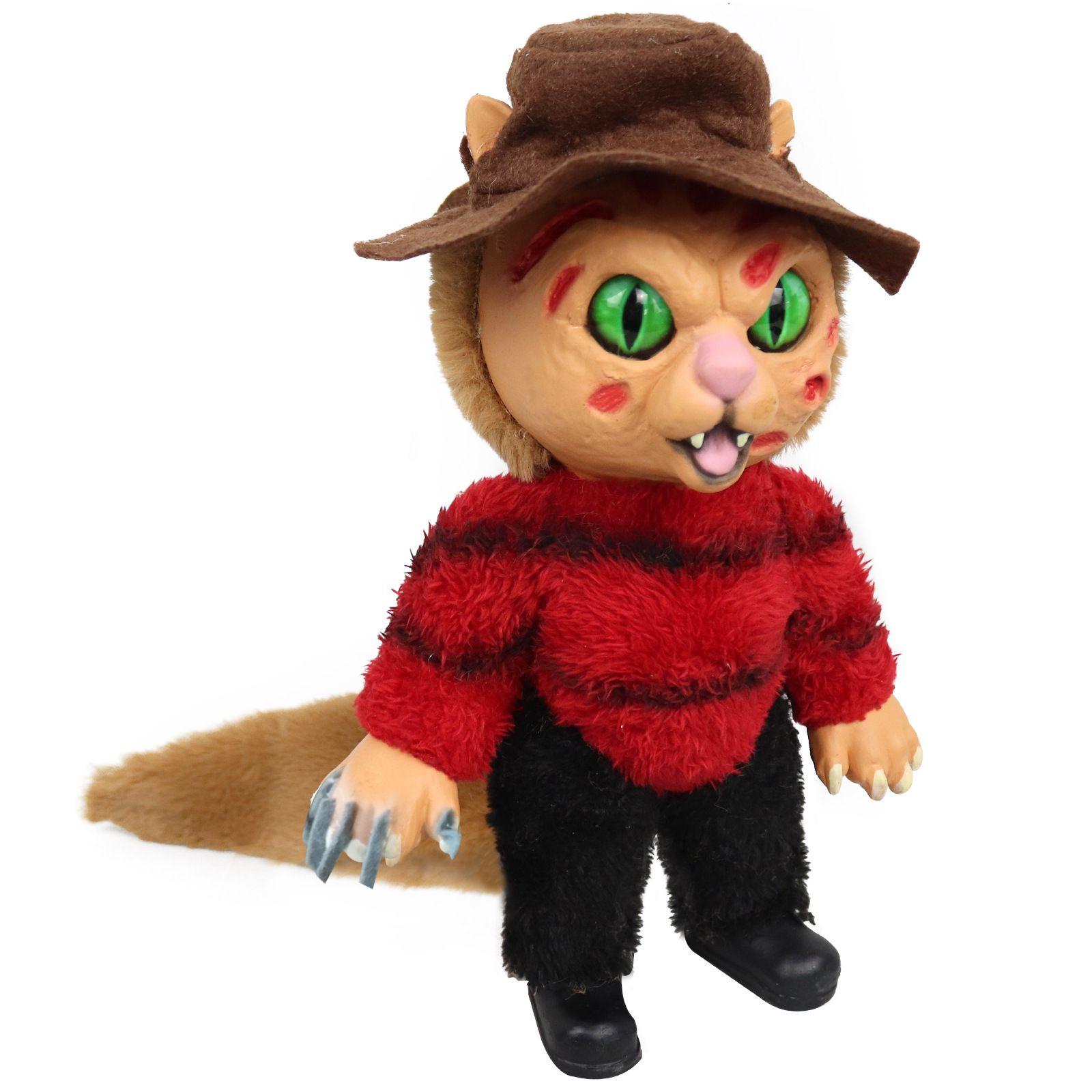 

Крюгер А Китти Ит Пеннивайз Стоящая Плюшевая Кукла Ужасов Freddy,18*25.5*26cm/7*10*10in