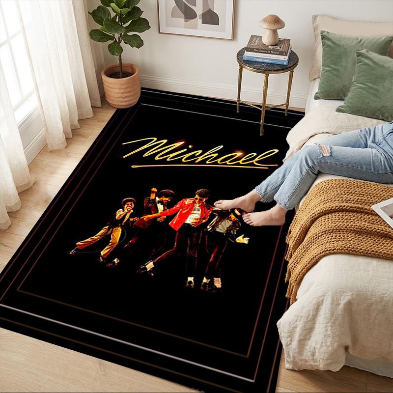 Michael Dance Living Room Nonslip Area Rug Soft Carpet For Bedroom Gameoom Playroom Sofa Office Home Decor Doormat