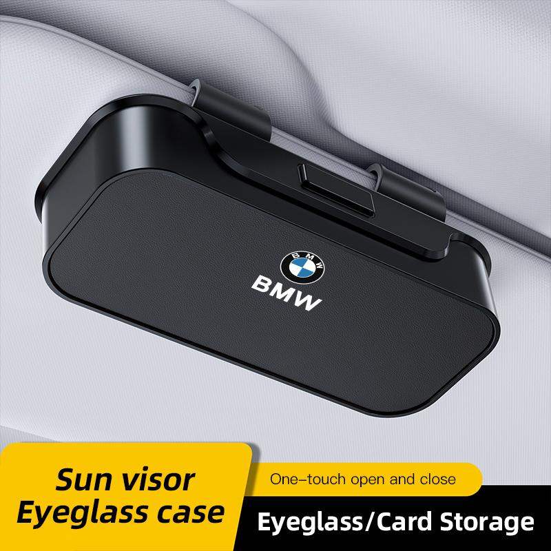 CAR STORAGE CASE FOR SUNGLASSES STORAGE BOX Valve Cap For BMW X1 X2 X3 X5 X4 X6 X7 iX3 F20 F10 F07 E70 E46 E90 E92 E60 E39 FLUTW1