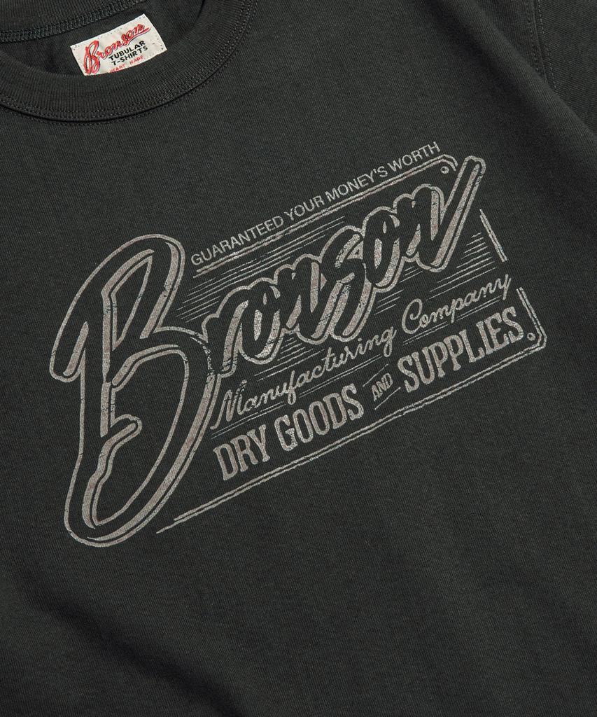 Beulonseun Vintage Signage Loopwheeled Graphic Tee Vintage Black