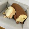 NEW Happy Sad Toast Plush Toy Sleeping Baby Stuffed Pillow Sofa Back Cushion Children Baby Birthday Present Gift Home Decor