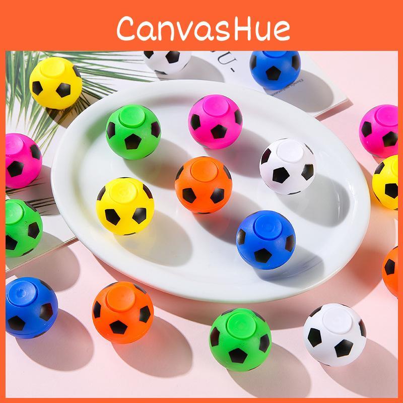 Multicolor Creative Soccer Shaped Plastic Gyro Children Toy For Entertainment