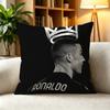 CCristiano Ronaldo Football Legend Sports  Pillow Case Square DoubleSided Sofa Cushion Cover Bedroom Bedside Pillow