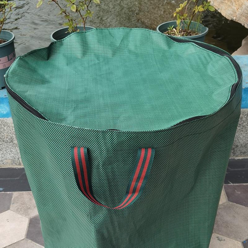 1PC PP Covered Garden Bag Garden Leaf Bag Outdoor Gardening Garbage Bag Branches and Leaves Weed Collection Bag