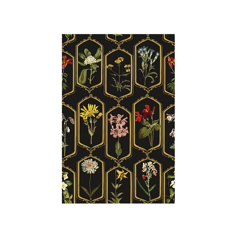 

Цветочные самоклеящиеся обои Цветочный образец Самоклеящиеся обои Съемная контактная бумага Наклейка на стену для спальни шкафа 3mx44cm