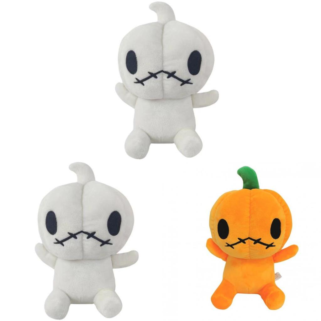 Halloween Pumpkin Plush Toy With Soft Short Plush For Holiday Decor Gift