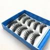 5 Pairs Natural Long Cross Thick Fake Lashes Stage Club False Eyelashes Makeup
