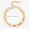 Bracciale Fenice in Acciaio Titanio Placcato Oro - Alla Moda High-End Stile Hip Hop per Donne