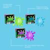 Plastic Pinching Ball Stress Relief Tool Maltose Decompression Toy Pressure Relief Ball Soft Skin Friendly Durable Party Gift