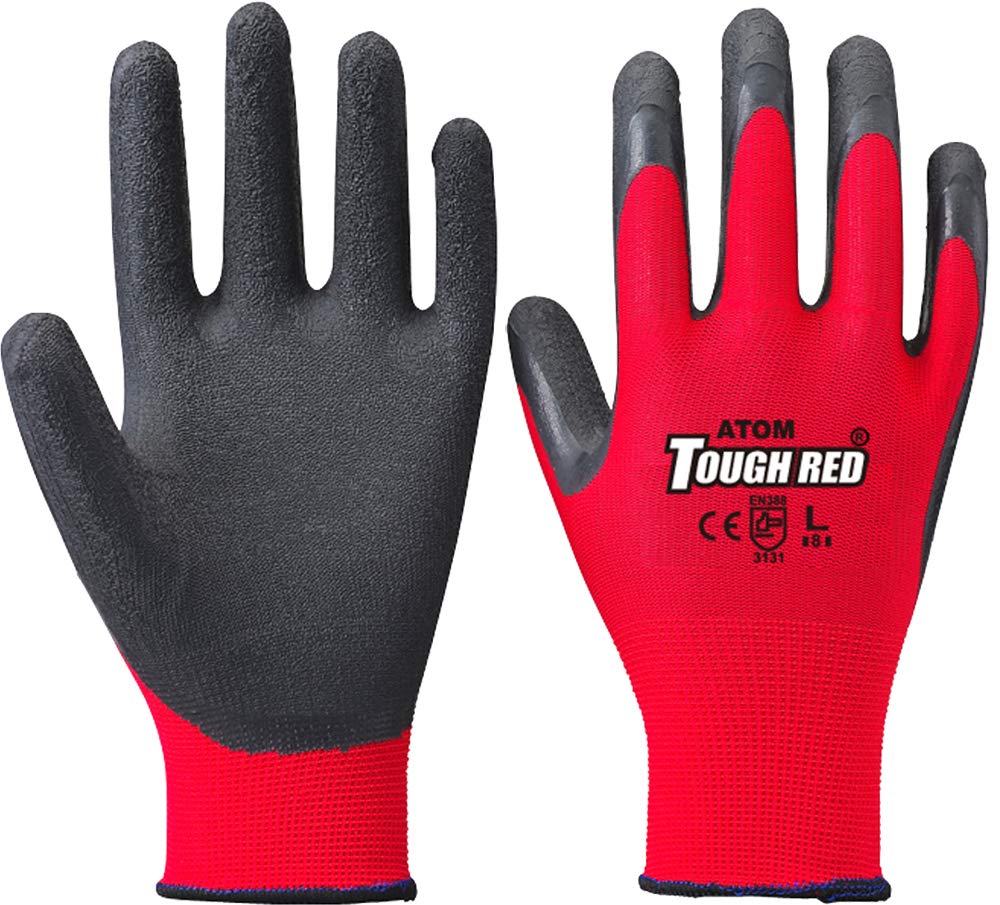 ATOM Tough Red Pack, 3-Pair Set, Large, 1470-3P