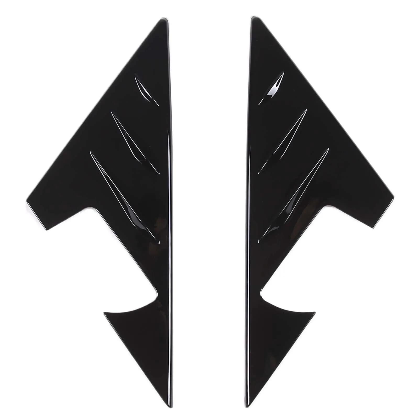 

For BMW 3 Series G20 -2024 ABS Carbon Fiber Car Rearview Mirror Triangle Spoiler Frame Cover Trim Stickers Car Accessories чорний