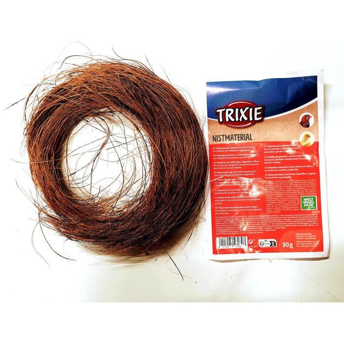 Fibres de coco peignées Matériaux pour nids 30g canaris, Pinsons zébrés - Trixie