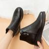 Fashion Winter Women's Boots Warm Cotton Shoes Soft Soles Womens Snow Boots Plush Nude Boots Comfortable 2024 New