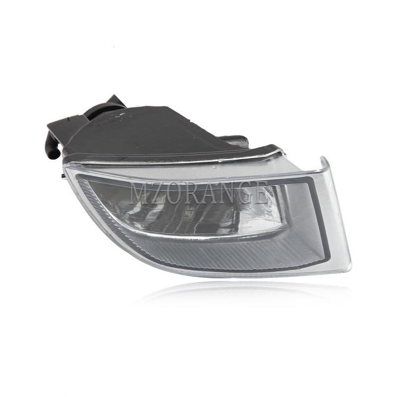 For Toyota Land Cruiser Prado 120 2002-2007 2008 2009 Fog Lights Led Headlight Clear Lens Fog Lamp Cover Grill Bezel Accessories