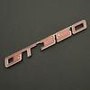 AGET4 3D Metal Car Sticker GT Rear Trunk Fender Logo Badge Emblem Decals For Ford Mustang Shelby GT GT350 GT500 Parts Accessories