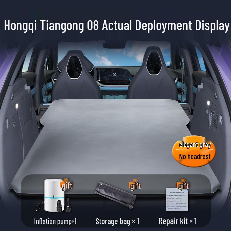 Hongqi Tiangong 08 Car Mattress: Inflatable Bed & Sleeping Pad for Rear Seat & Trunk