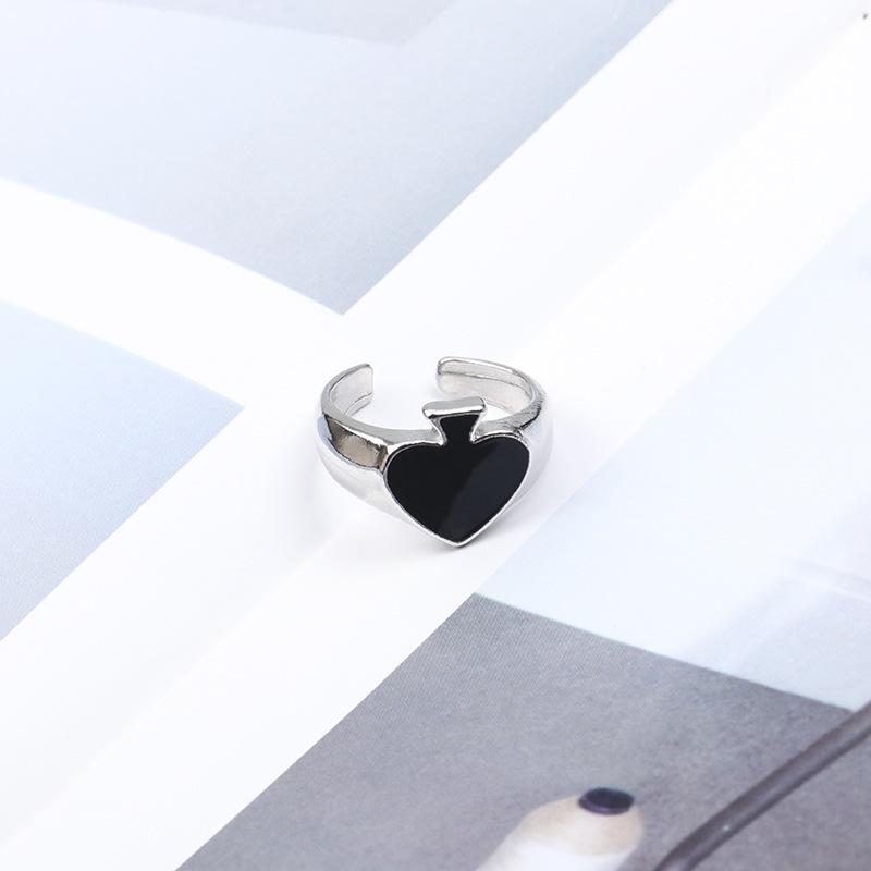 Кольцо Мужское Модное Личность Одиночное Кольцо Простое Хип-Хоп Кольцо на Указательный Палец Слишком Сплетничающее Кольцо Японское и Корейское Кольцо Хвост Пики