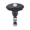 Rotating Handle Lock Latch with 2 Keys for Camper RV Cabin