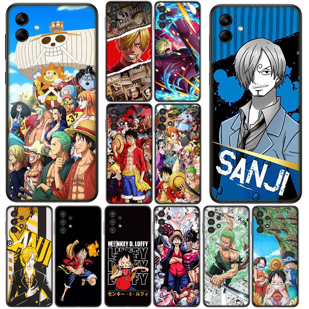 Roronoa Zoro Sanji One Pieces Luffy for Samsung Galaxy Note 20 Ultra 10 8 9 S10 Plus Lite S8 A70 A24 A25 A37 A57 A55 A7 Case