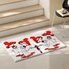 Rap Artist L-Lil DarkieS Floor Mat Eco-Friendly Flannel Doormat Non-Slip Odorless Soft Short Plush Indoor Floor Rug