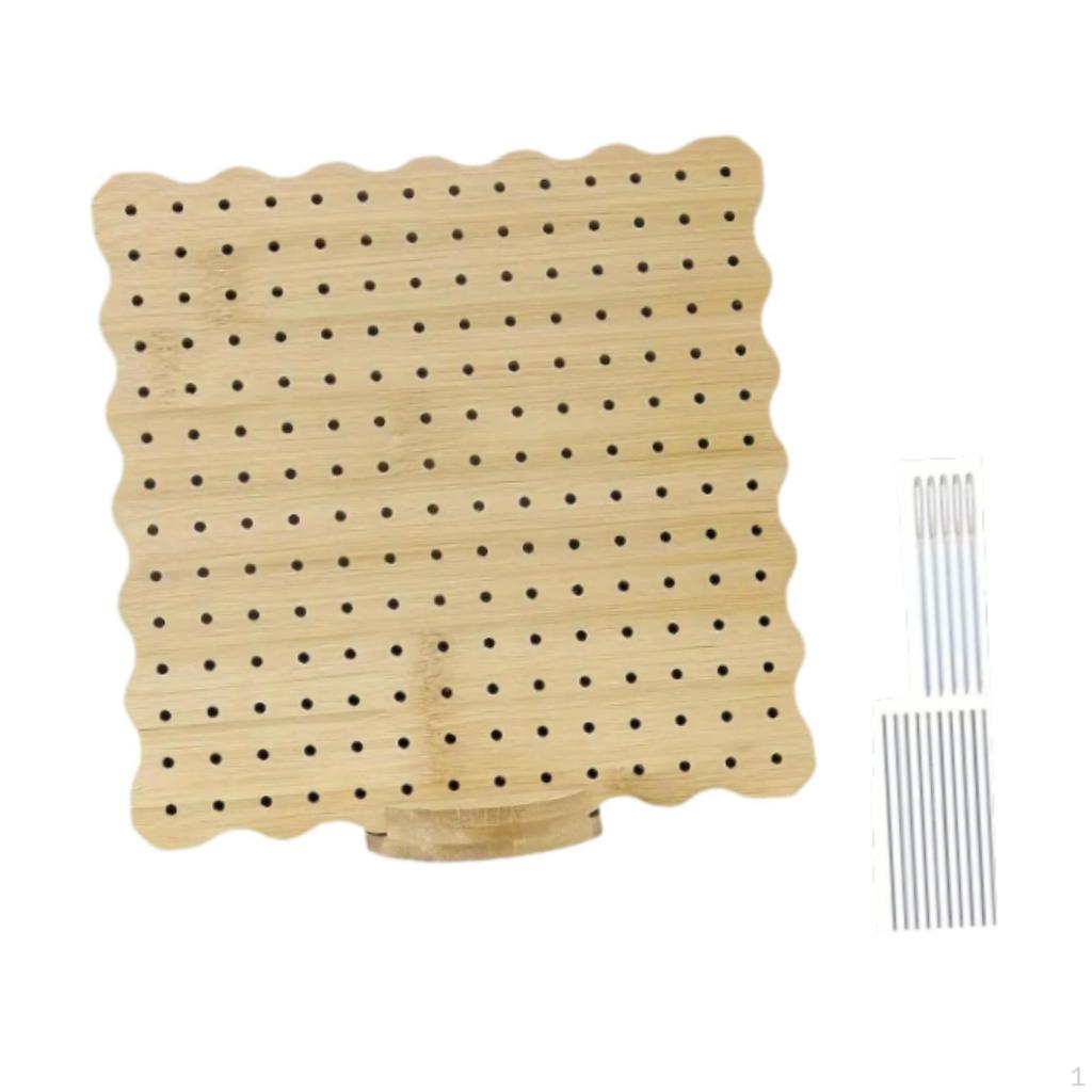 Virknålsblockeringsbräda och nålar för nybörjare stickningspresenter