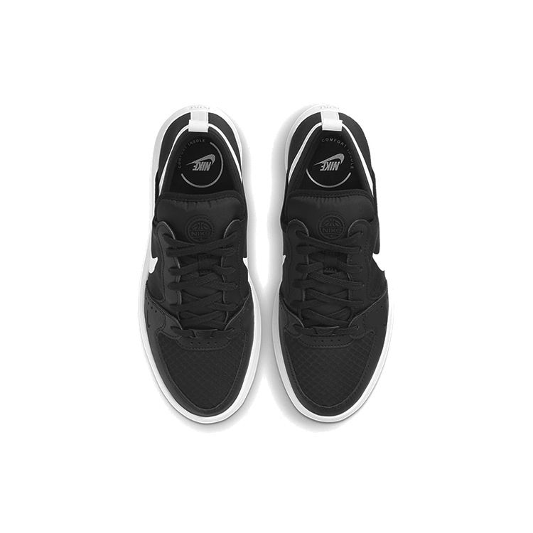 Nike Court Vision Alta TXT Black White Women Sneakers CW6536-001