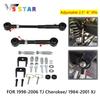 Stainless Steel Front SwayBar Quick Disconnect Adjustable 2.5-6 Inch Lifts For 1998-2006 TJ Cherokee 1984-2001 XJ Black