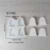 4 Cavities Ghostly Candle Molds for Candle Soap Home Decoration Multipurpose Ghostly Silicone Mould For Epoxy Resin