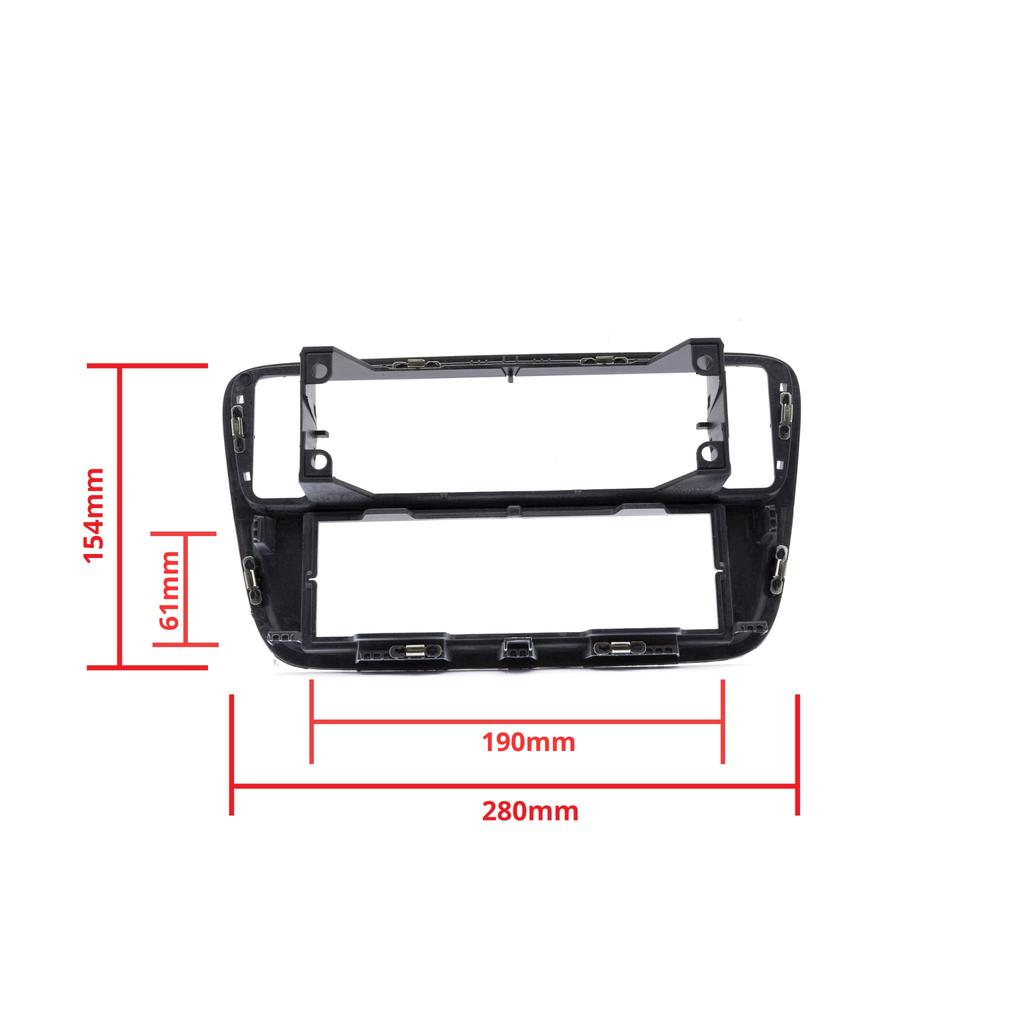 Ramka Do Radia 1 Din Maskująca Do Vw Up!, Skoda Citigo, Seat Mii