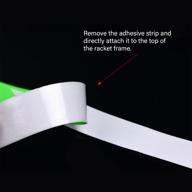 Badminton Racket Frame Protector Sticker Outdoor Fashion Frame Protection PU Racquet Guard Tape Sports Accessories