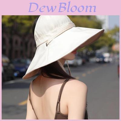 Sun Protection Hat Women Summer Large Brim Sunhat Breathable Uv Blocking For Outdoor Activities