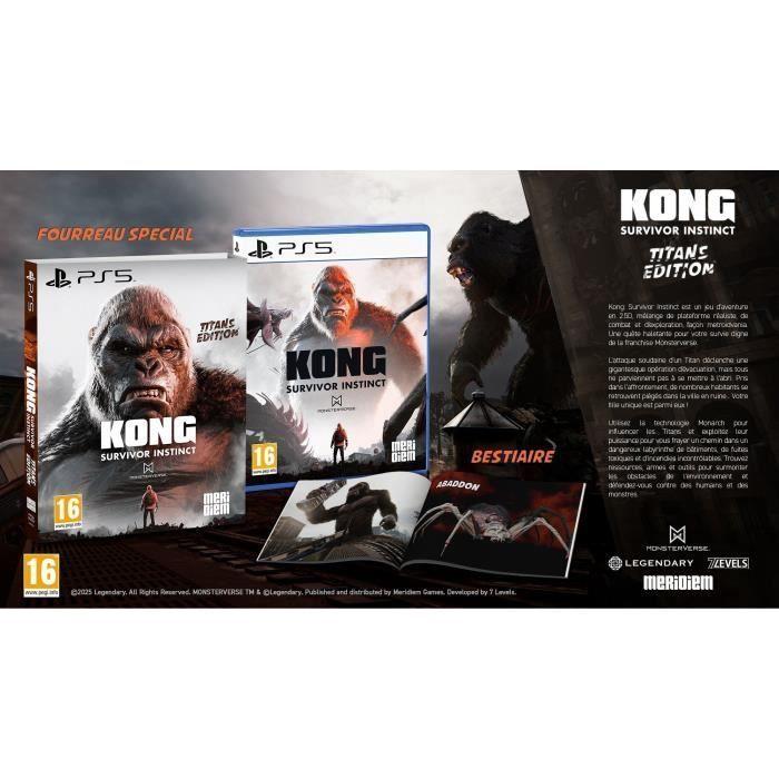 Kong : Survivor Instinct - Titans Edition - PS5 Game