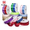and Retail 30 mm 100% Polyester Satin Ribbon Stocked Customized Ribbons With Logo  for Wrapping Ribbon