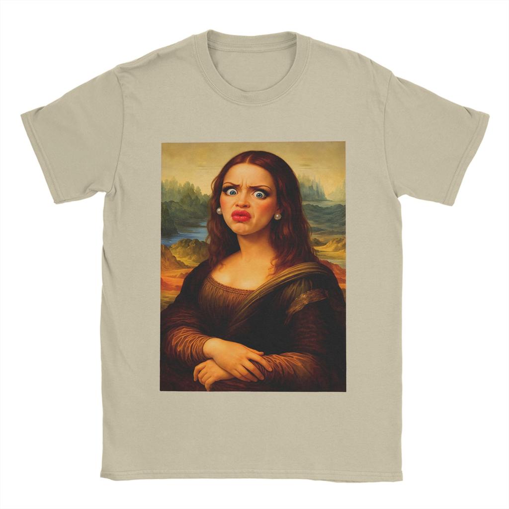 Oversized TShirt Summer Disgusting Doll Face Meme Mona Sarcastic Lisa Leisure TShirts  100 Cotton Tee Shirt for Unisexs Top Tees