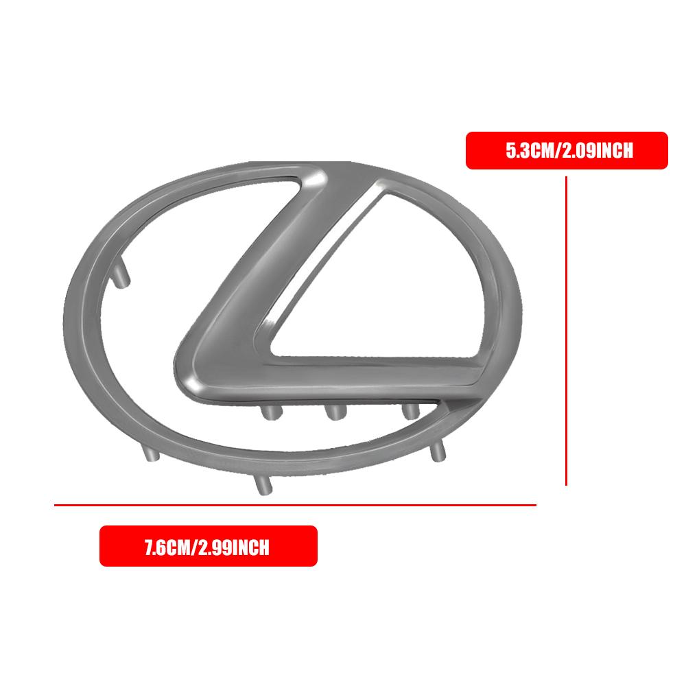 Car Steering Wheel Center Logo Emblem For Lexus ES300 RX330 RX300 GS300 IS250 IS200 CT200h IS300 NX RX LX GX GS Auto Accessories