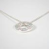 [Used] TIFFANY/Tiffany 925 Open Atlas Pendant/Necklace/j9-9