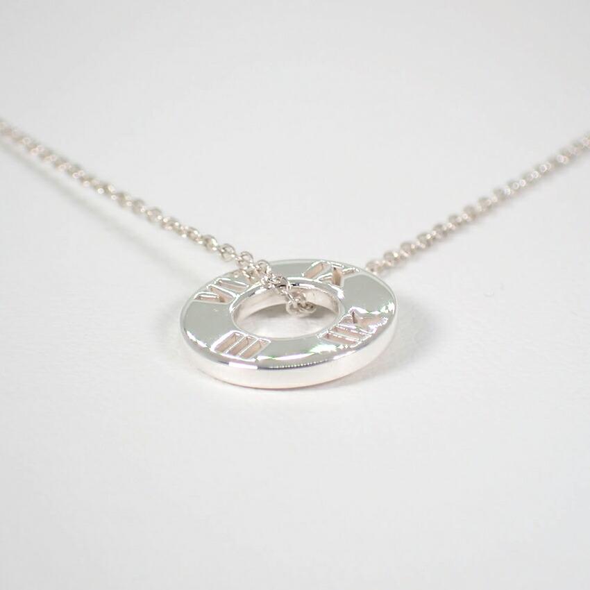 [Used] TIFFANY/Tiffany 925 Open Atlas Pendant/Necklace/j9-9