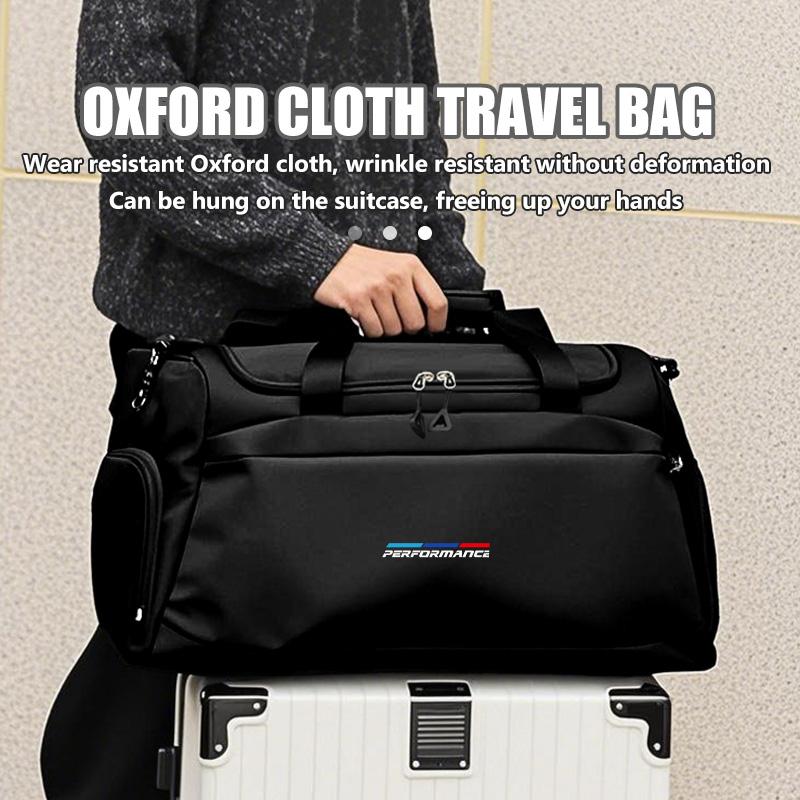 XWDS7 For BMW Car Logo Fitness Enthusiast Organiser Oxford Cloth Travel Storage Bag 1 2 3 5 7 Series X1 X2 X3 X4 X5 X6 G20 G30 G11 G12