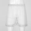 Sexy Men's See-Through Mesh Loose Shorts Lounge Underwear Cover Up Boxer Trunks Underpants
