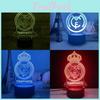 Led Wekity 3d Night Light Illusion Lamp 16 Colour Change Decor Lamp Gifts Kids